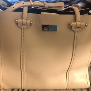 Kate Spade Cream Structured Tote